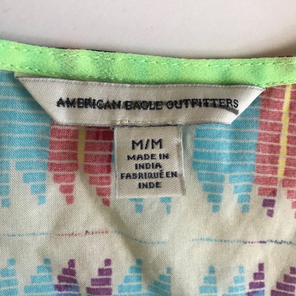 AEO Colorful Racer Back Tank Top - Picture 7 of 7